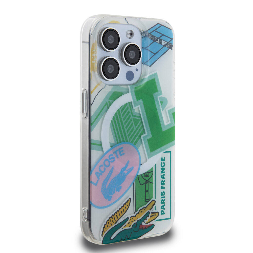 Lacoste iPhone 15 Pro Orjinal Lisanslı Magsafe Şarj Özellikli Çift Katmanlı Yamalar Desenli Telefon Kılıfı - 11 Lacoste iPhone 15 Pro Orjinal Lisanslı Magsafe Şarj Özellikli Çift Katmanlı Yamalar Desenli Telefon Kılıfı - 11
